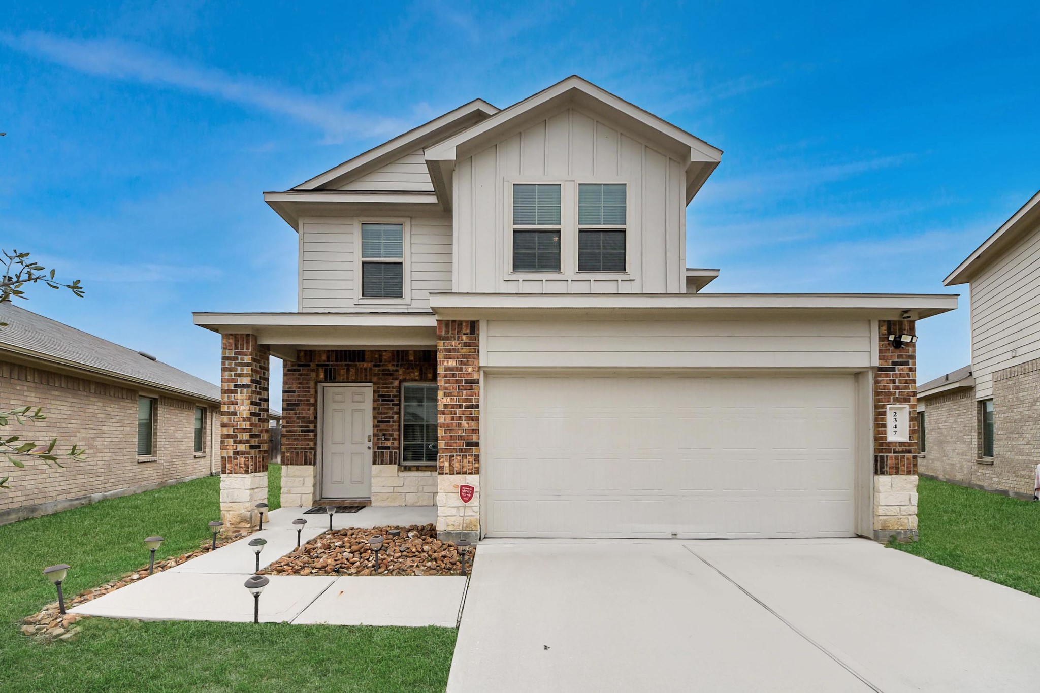 2347 Pettingell Way Spring Spring, TX 77373 - Photo 1 of 41 Beautiful two-story home with attractive curb appeal, covered entry, and spacious two-car garage.