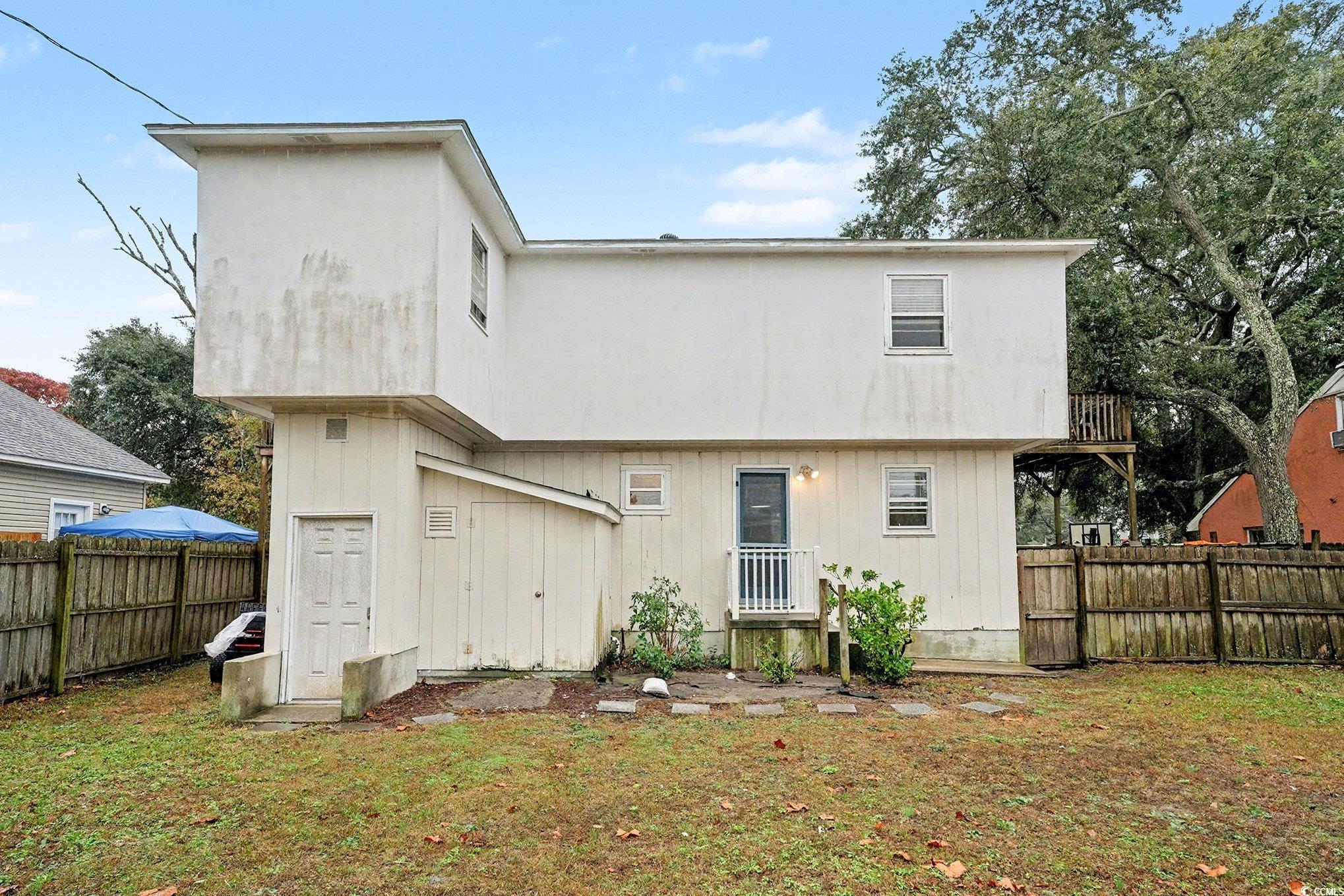 603 Maple Street Myrtle Beach, SC 29577 - Photo 39 of 40 Back of house featuring a fenced backyard