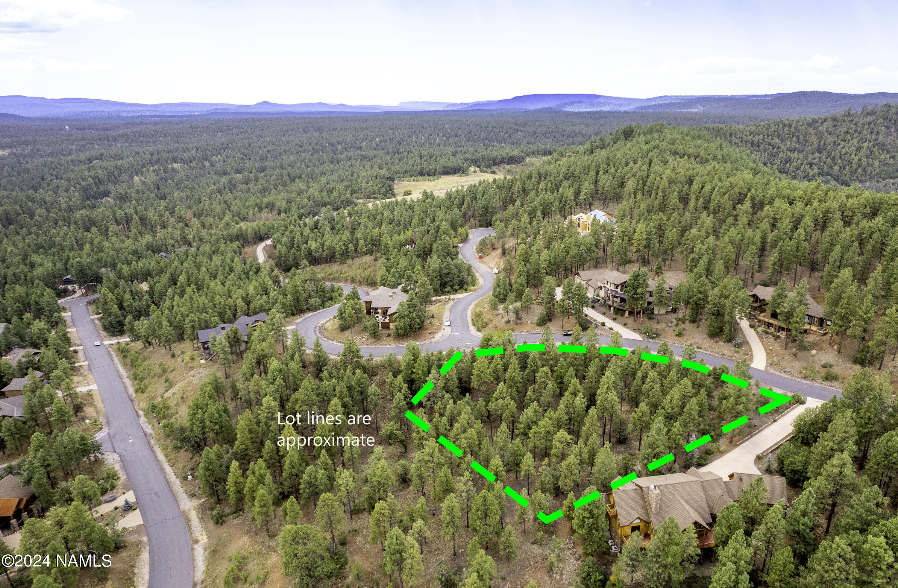 4540 South Flagstaff Ranch Road Flagstaff, AZ 86005 - Photo 8 of 18 a view of a lush green field with lots of bushes