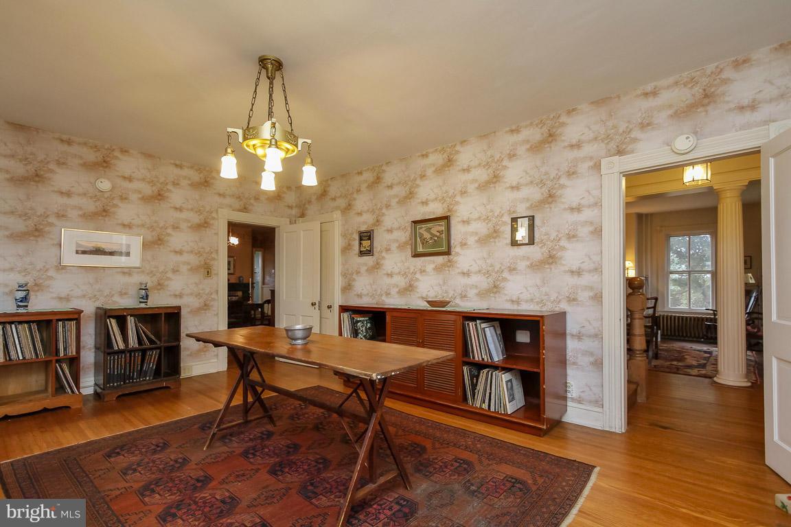 2015 Emory Road Reisterstown, MD 21136 - Photo 5 of 30 a living room with furniture and a chandelier