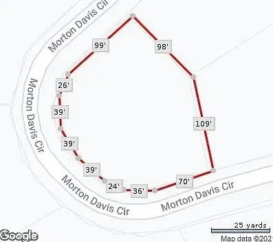 a picture of a bench in a mirror