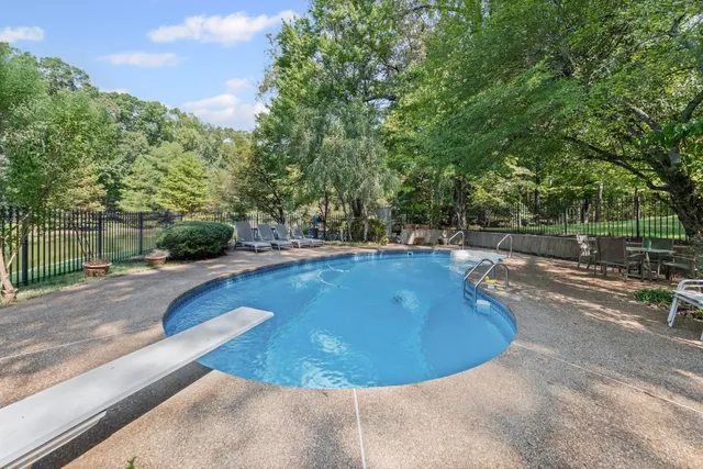 a view of a swimming pool