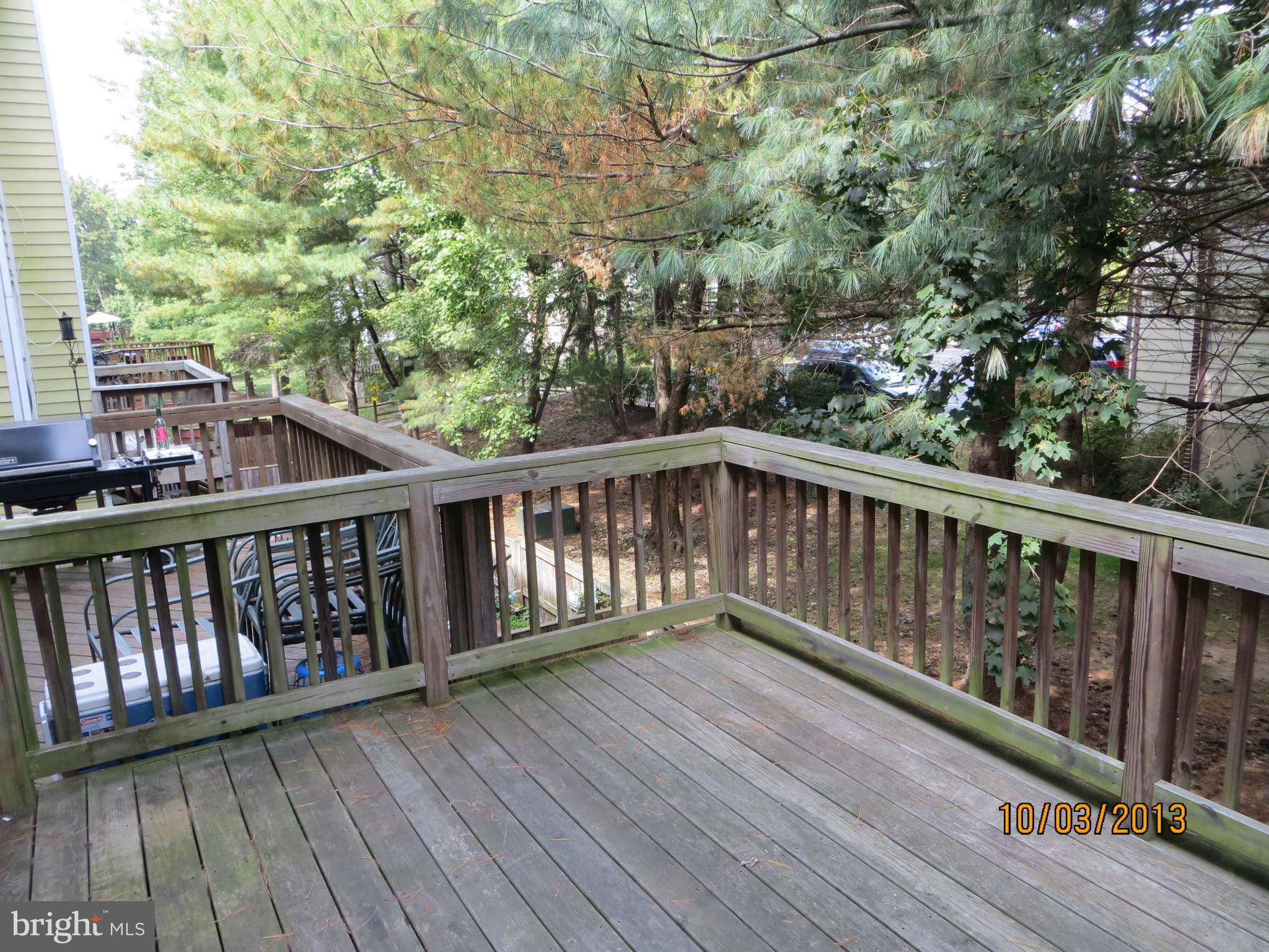 1826 Monocacy View Circle, Unit 50A Frederick, MD 21701 - Photo 5 of 6 a view of balcony with wooden floor and fence