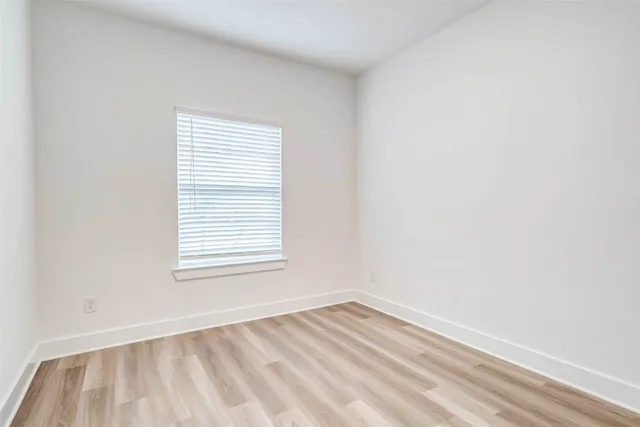 a view of a porch with a backyard