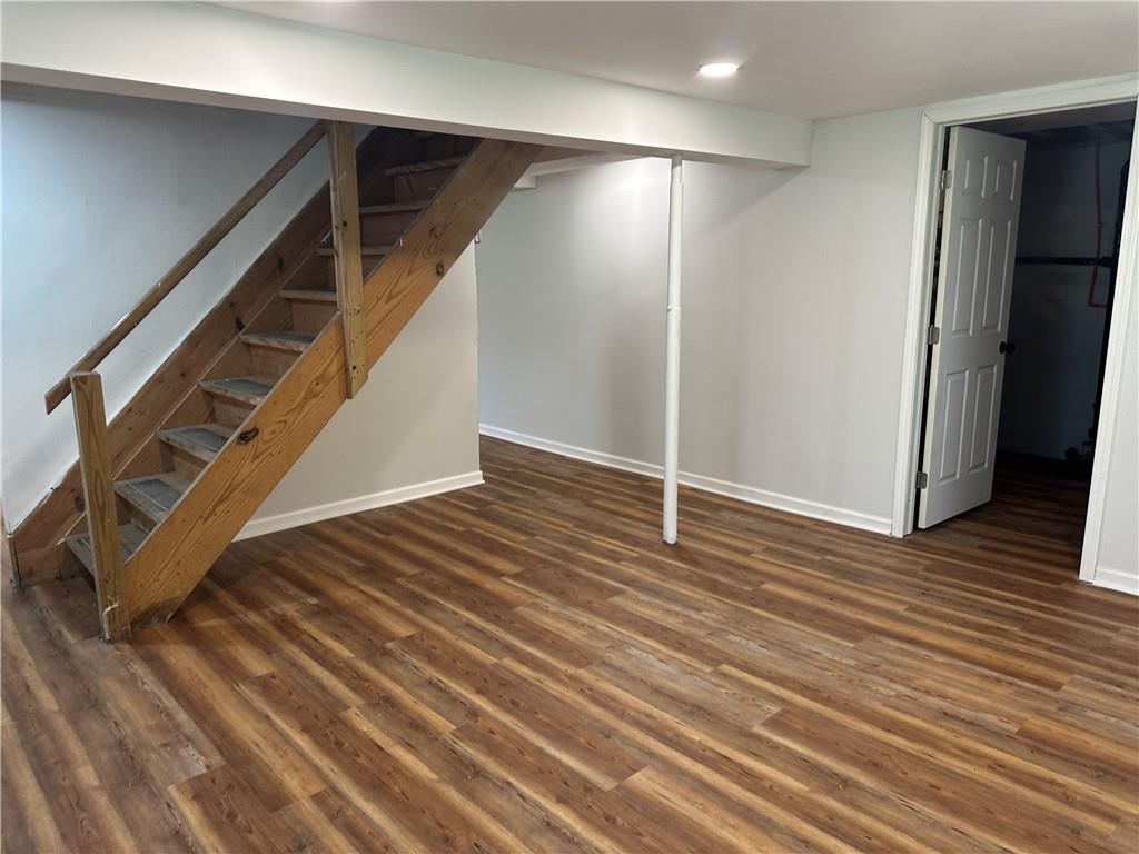201 Clever Road McKees Rocks, PA 15136 - Photo 24 of 30 a view of an entryway with wooden floor