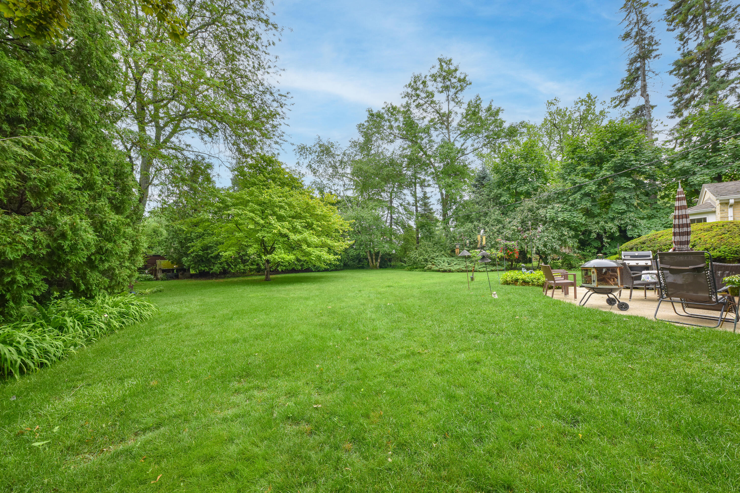 7716 North Links Way Fox Point, WI 53217 - Photo 22 of 37 Lovely Backyard
