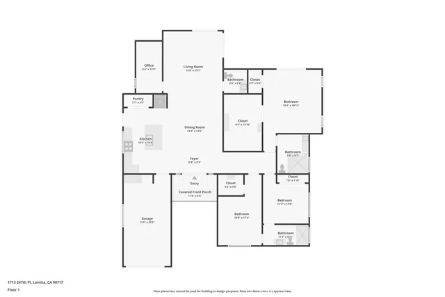 a picture of floor plan