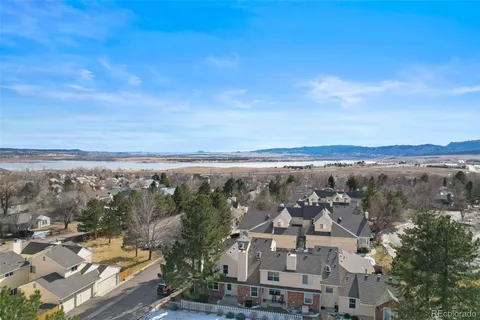 a view of a city with ocean view