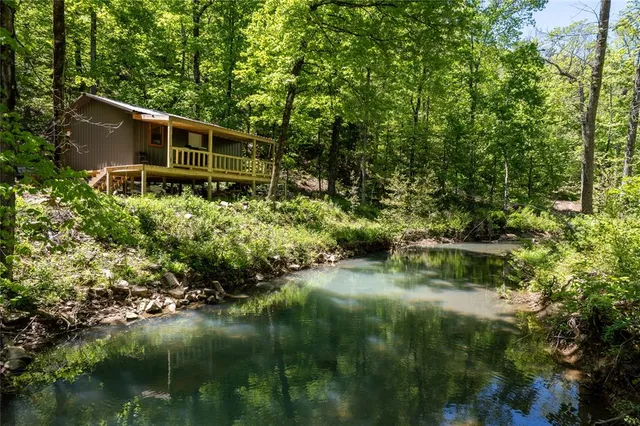 a view of house with a yard