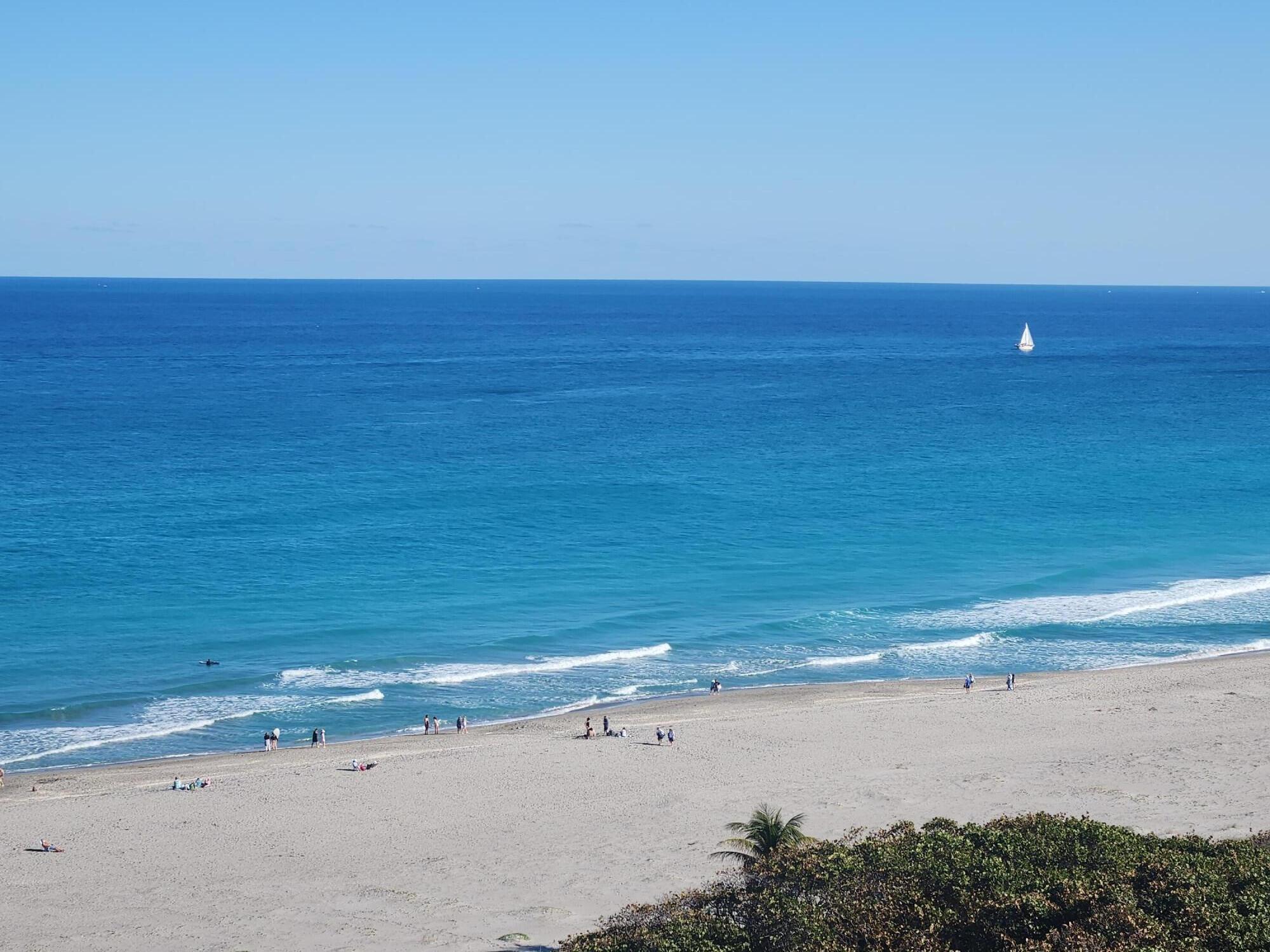 1801 South Us Highway, Unit 8D Jupiter, FL 33477 - Photo 26 of 36 a view of an ocean beach