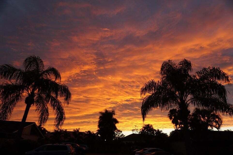 1801 South Us Highway, Unit 8D Jupiter, FL 33477 - Photo 29 of 36 a view of sunset