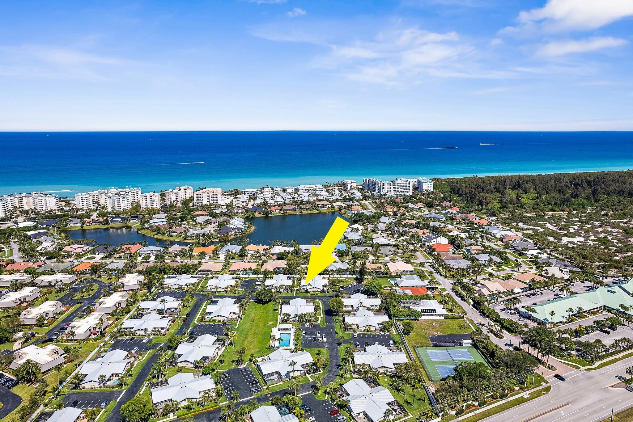 1801 South Us Highway, Unit 8D Jupiter, FL 33477 - Photo 3 of 36 a view of city and ocean
