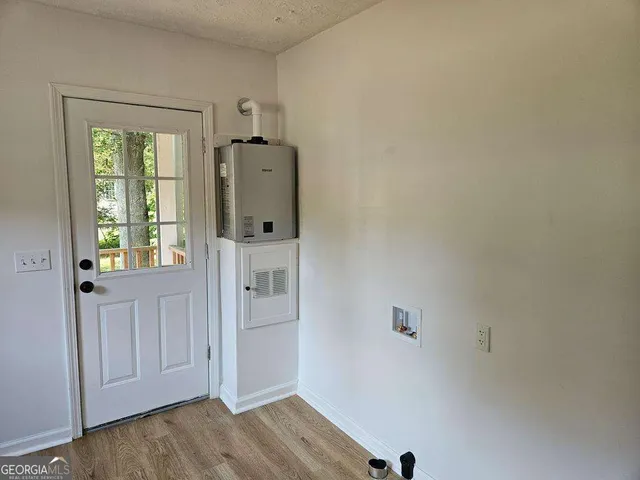 wooden floor in an empty room