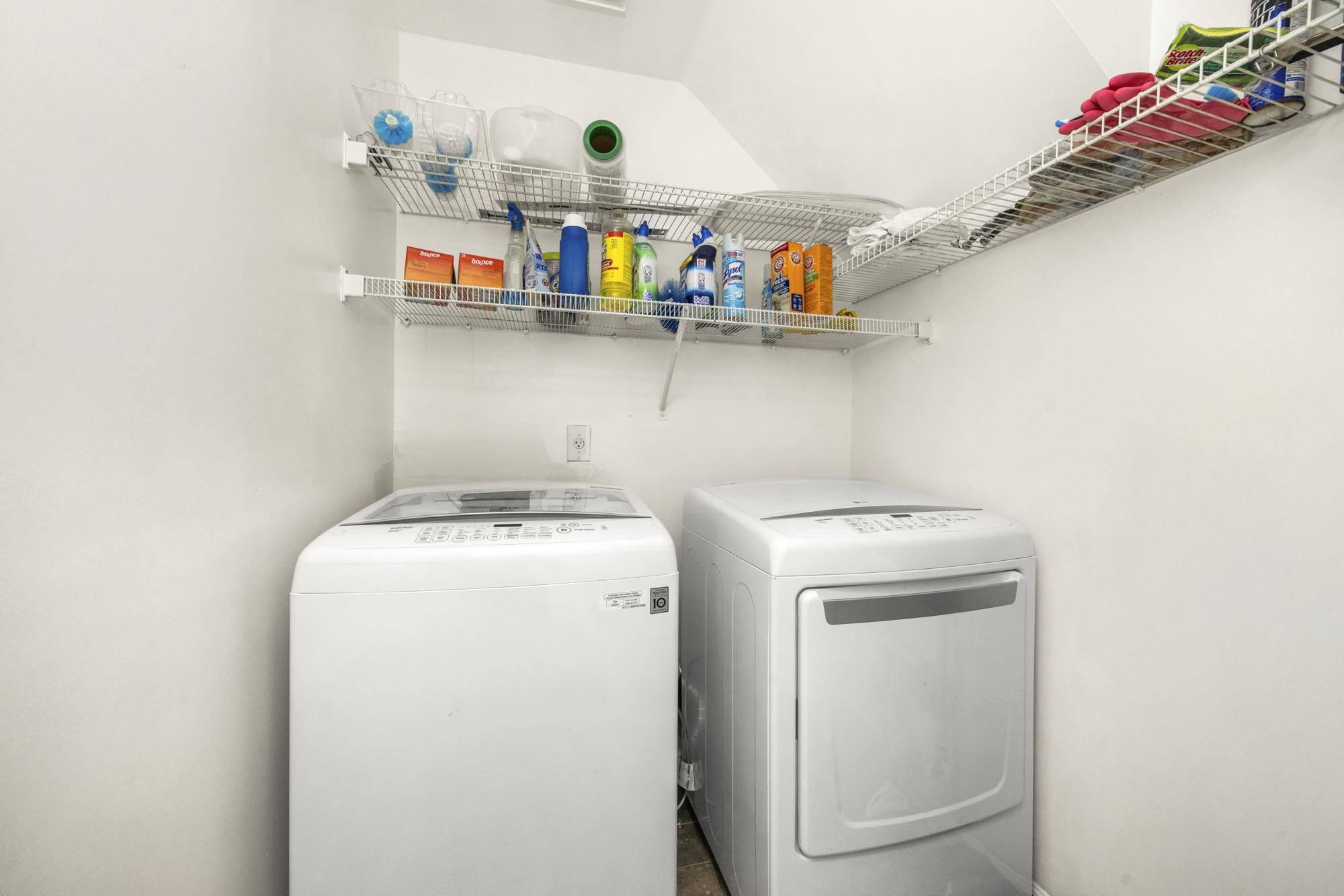 513 Cold Stream Place Nashville, TN 37221 - Photo 19 of 40 a utility room with dryer and washer