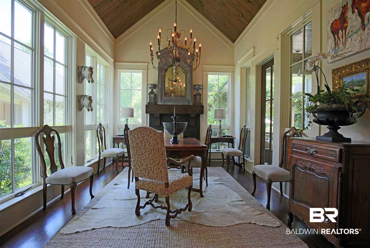 16351 Polo Club Road Fairhope, AL 36532 - Photo 14 of 50 Soaring cathedral ceiling, wood burning fireplace