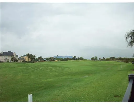 a view of a grassy field