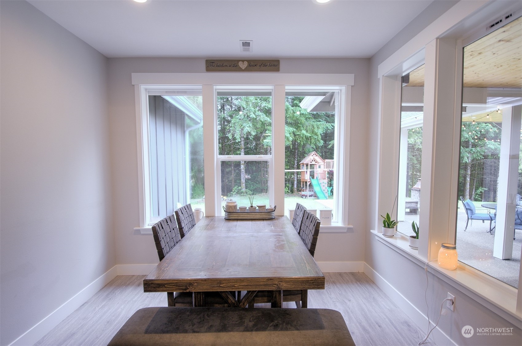 37 Richard Lane Elma, WA 98541 - Photo 10 of 26 a view of a dining room with furniture window and wooden floor