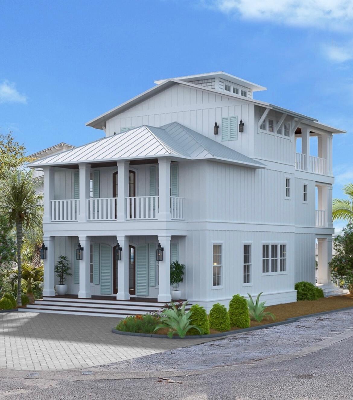 55 Beachcomber Ln Inlet Beach Inlet Beach, FL 32461 - Photo 2 of 38 a front view of a building