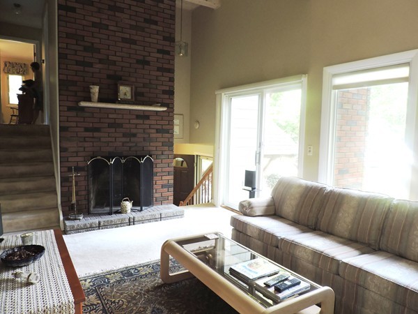 9 Hunter Hill Road Monson, MA 01057 - Photo 11 of 26 a living room with furniture and a fireplace
