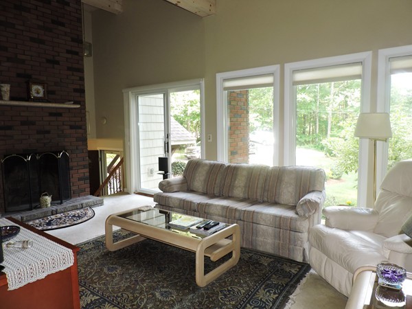 9 Hunter Hill Road Monson, MA 01057 - Photo 13 of 26 a living room with furniture and a fireplace