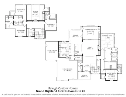 $2,195,000 | 8917 Grand Highland Way, Wake Forest, NC 27587