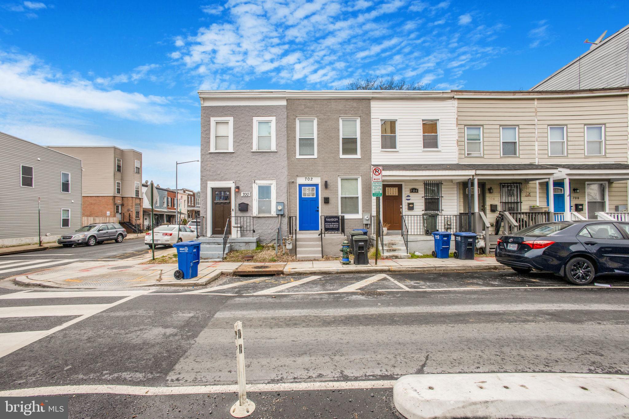 702 19th Street Northeast Washington, DC 20002 - Photo 38 of 38 a view of a street that has couple of cars parked on the road