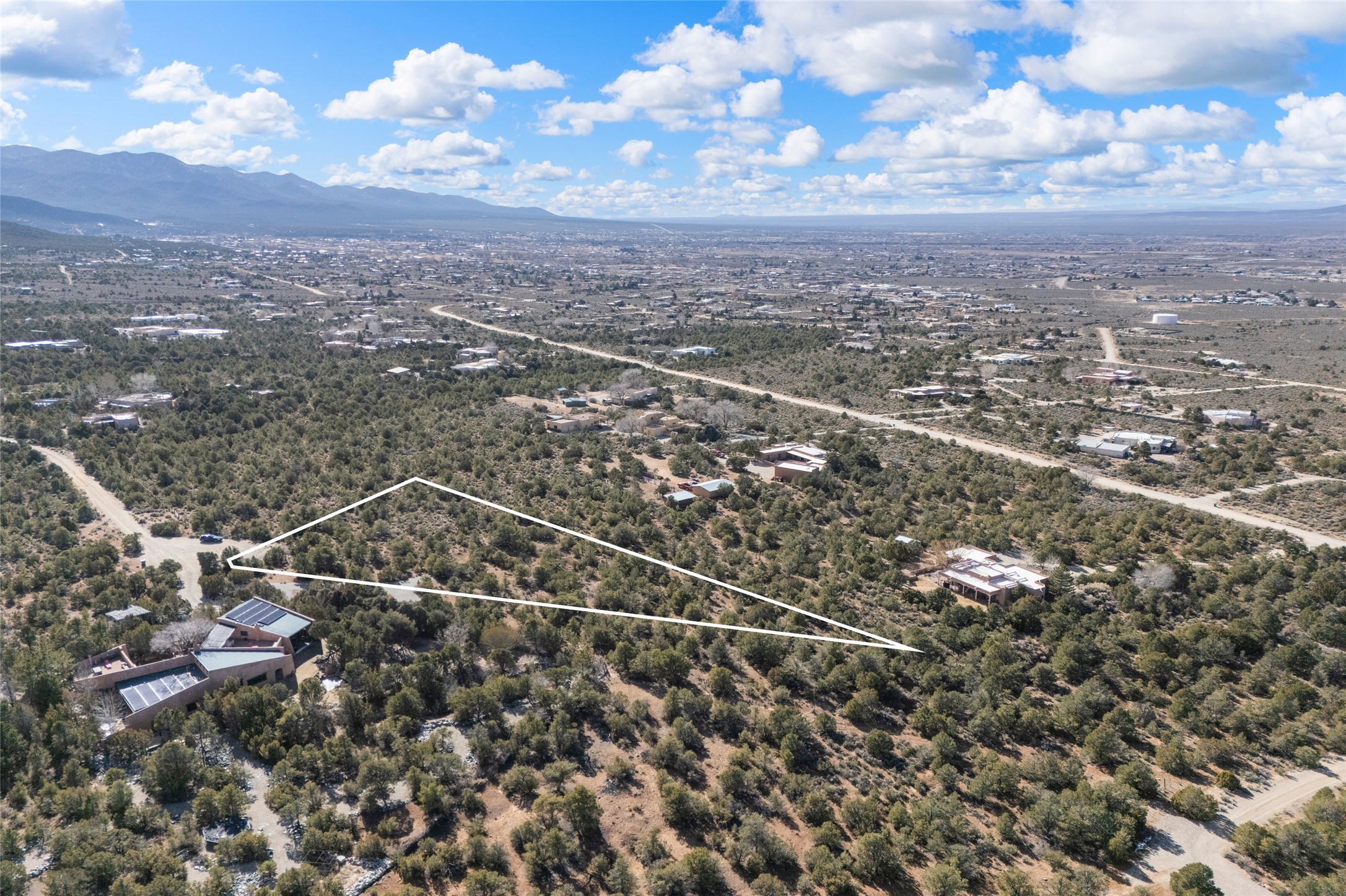 0 North Verde Road Taos, NM 87571 - Photo 18 of 18 Approximate footprint facing S