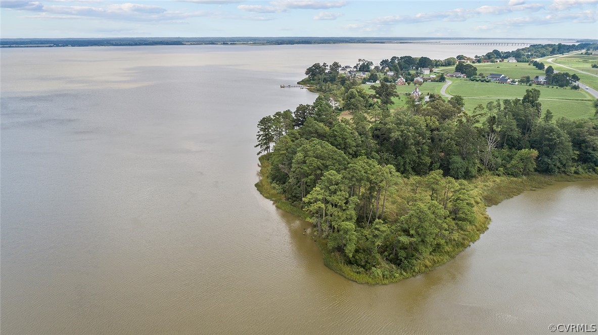 Lot 1 Benton Point Road Tappahannock, VA 22560 - Photo 9 of 9 Another aerial of point of land.