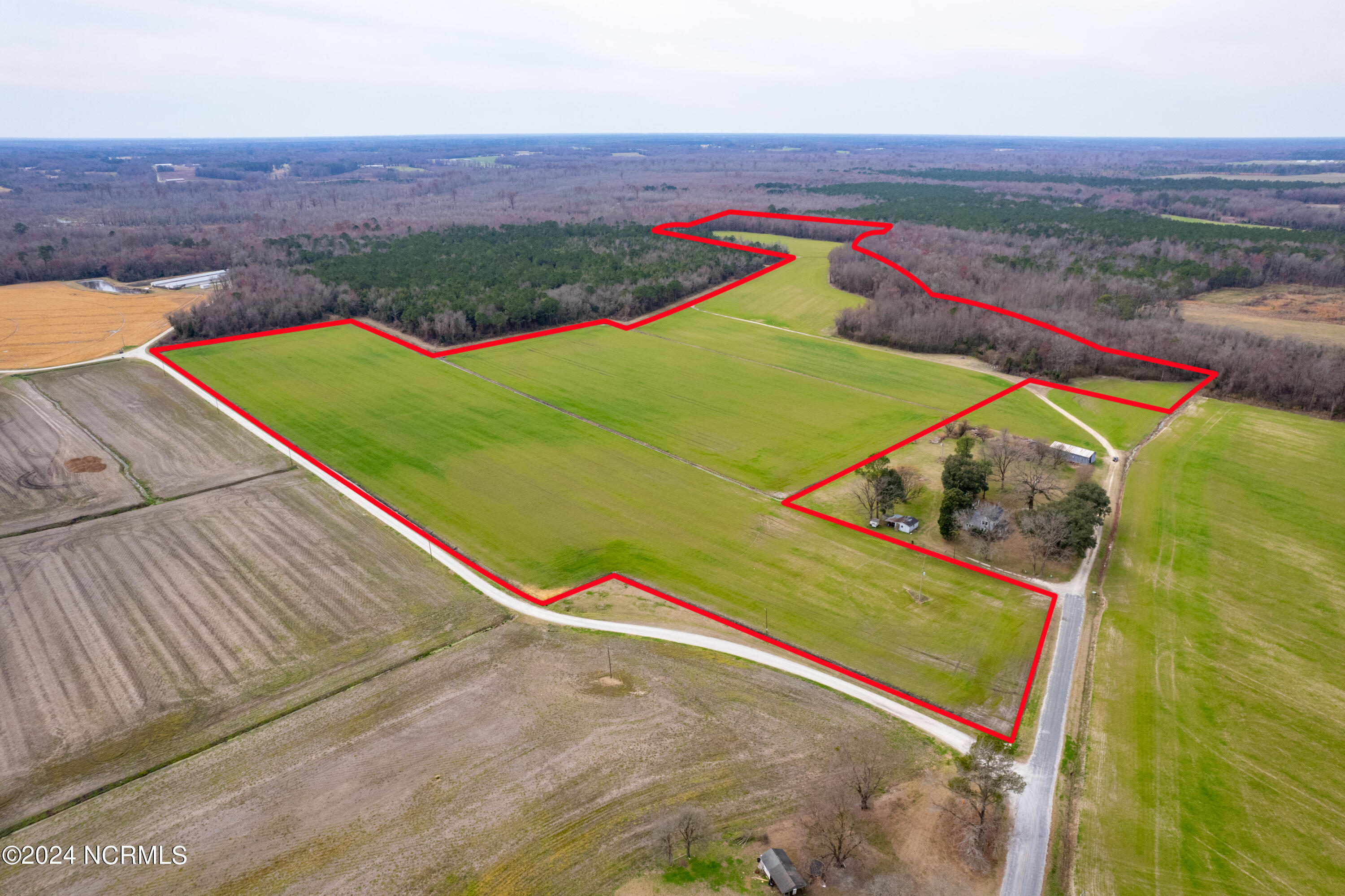 0 Kator Dunn Road Albertson, NC 28508 - Photo 1 of 7 Kator Dunn Farm Tract 2 line pic