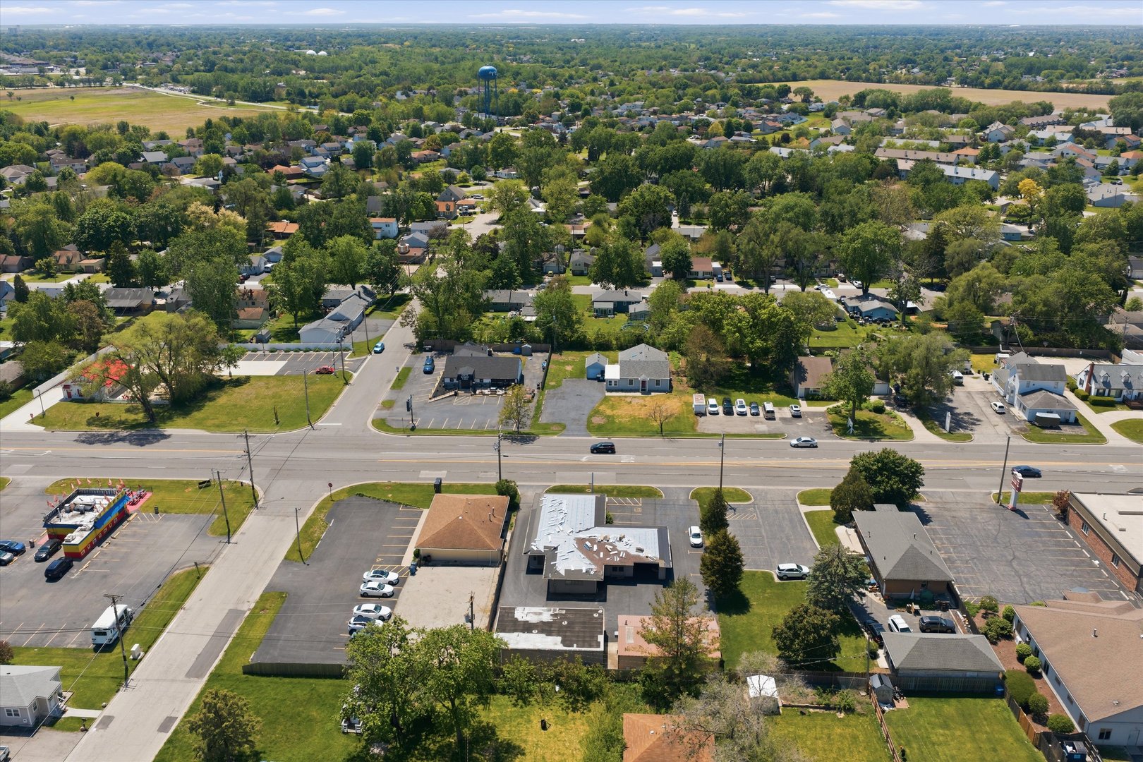 2304 Plainfield Road Crest Hill, IL 60403 - Photo 49 of 56 an aerial view of residential houses with outdoor space