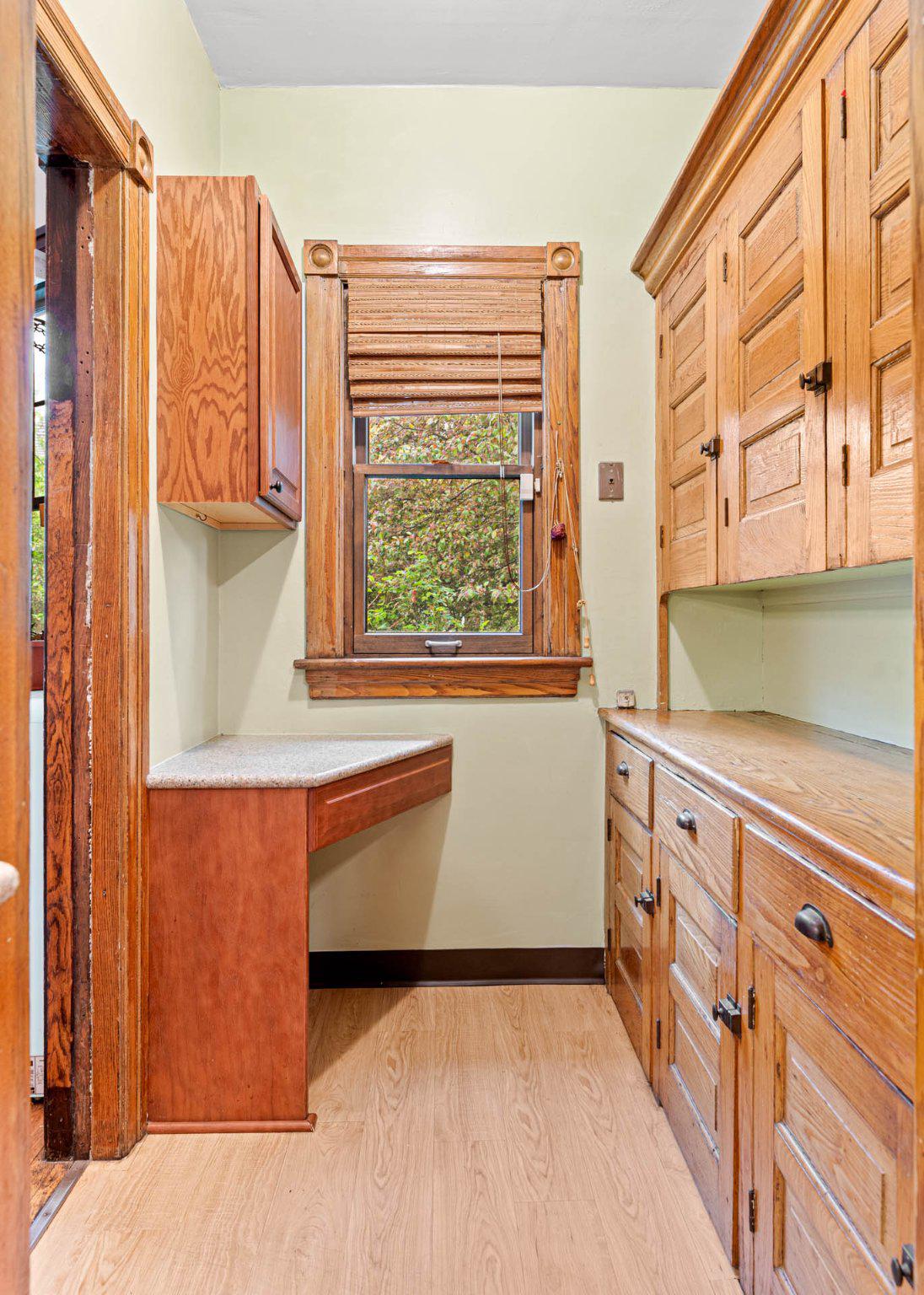 7602 Spring Avenue Elkins Park, PA 19027 - Photo 24 of 50 a view of a kitchen cabinets and a window