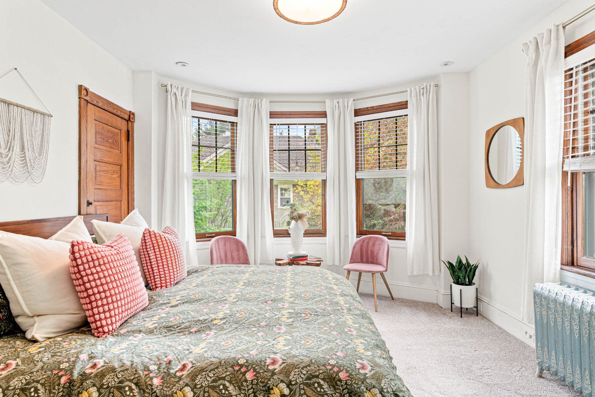 7602 Spring Avenue Elkins Park, PA 19027 - Photo 30 of 50 a bedroom with a bed and a window