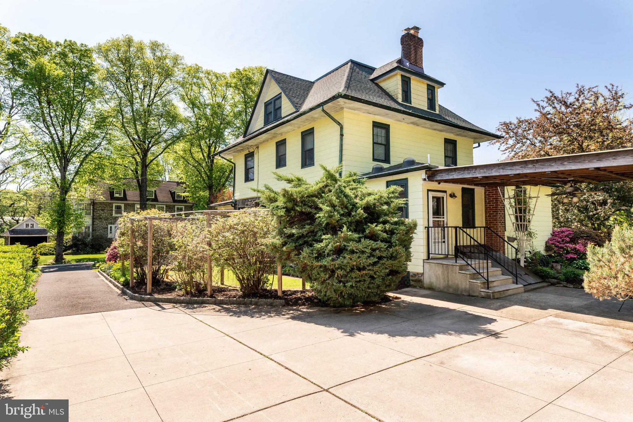 7602 Spring Avenue Elkins Park, PA 19027 - Photo 46 of 50 a front view of a house