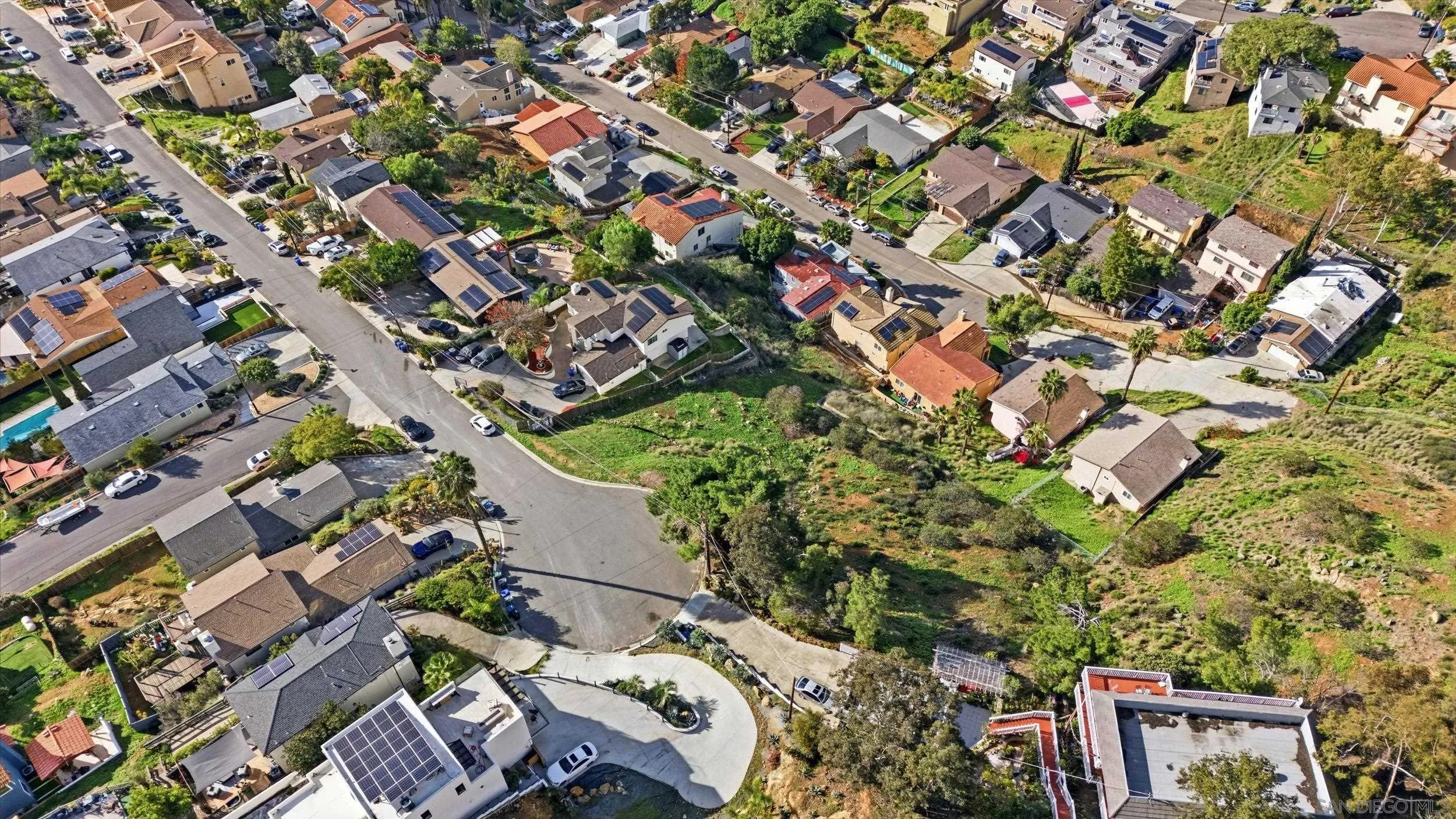 1408 Coronado Avenue, Unit 35 Spring Valley, CA 91977 - Photo 9 of 14 an aerial view of residential houses with outdoor space