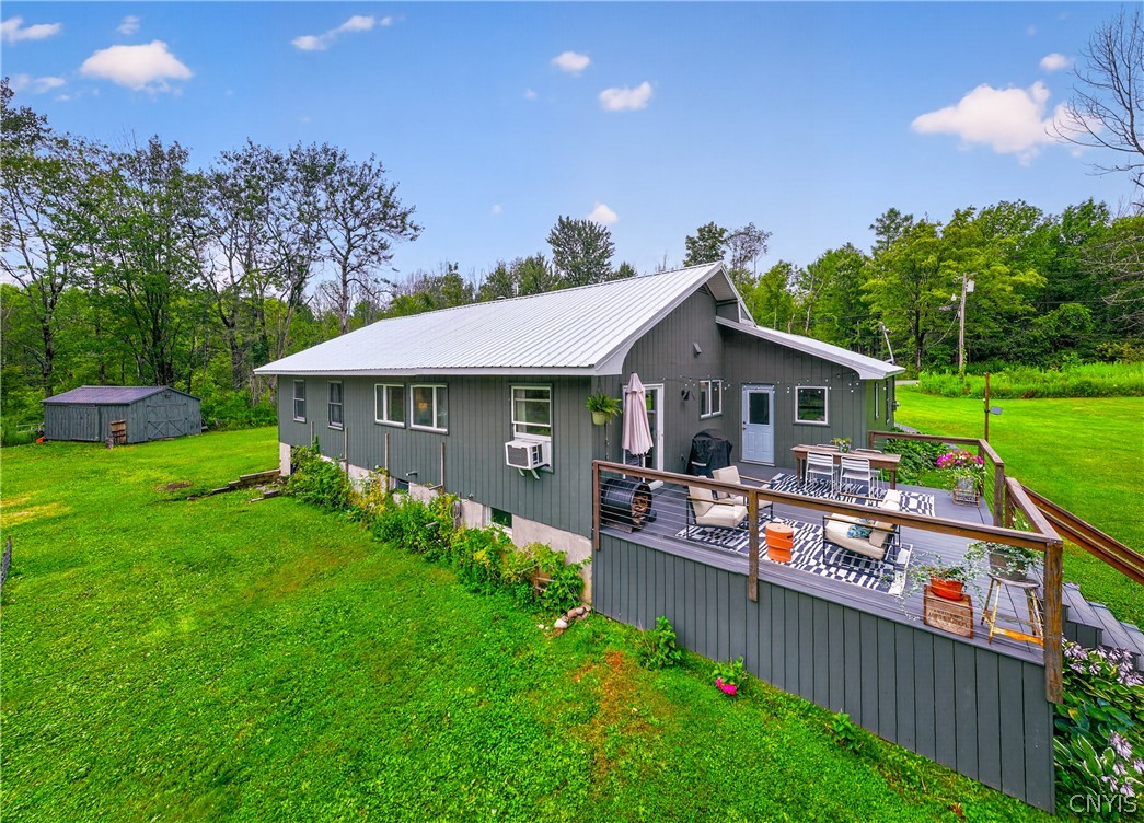 6666 Bankert Road Western, NY 13303 - Photo 36 of 50 Back deck off of dining room- PEACEFUL