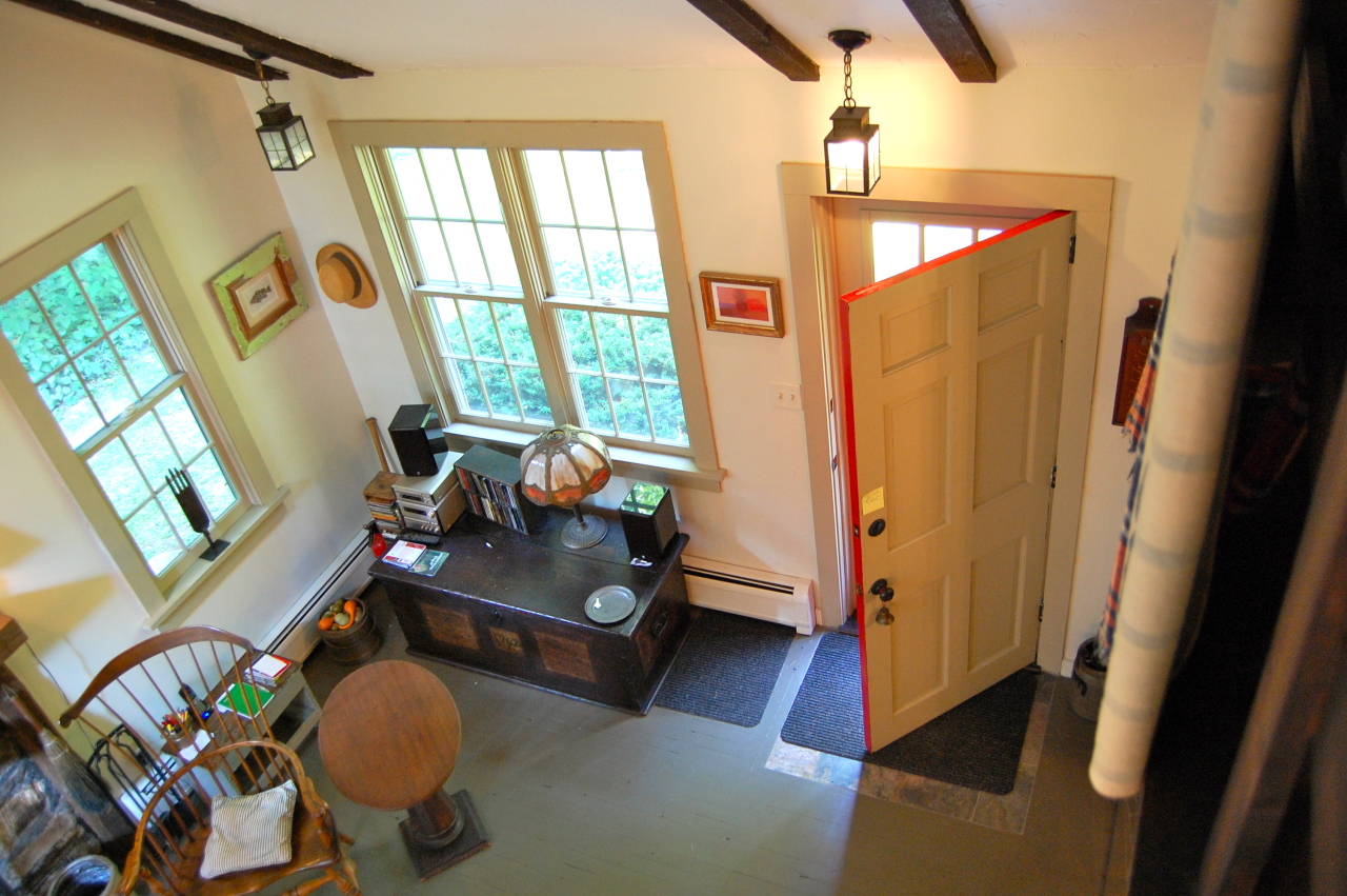 201 Hatchery Road New Marlborough, MA 01230 - Photo 9 of 37 LIVING ROOM FROM THE LOFT