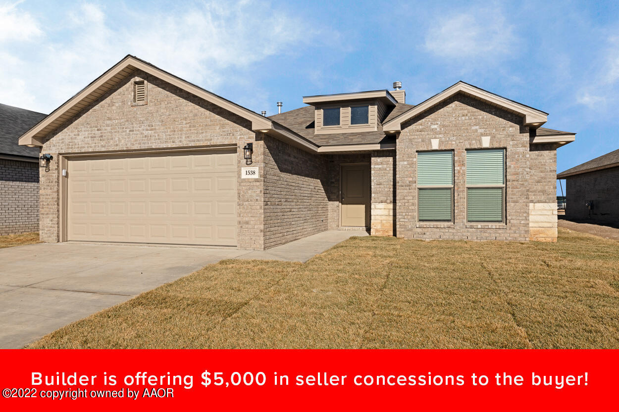 1538 Montaluse Road Amarillo, TX 79118 - Photo 1 of 29 1538 Montaluse updated banner