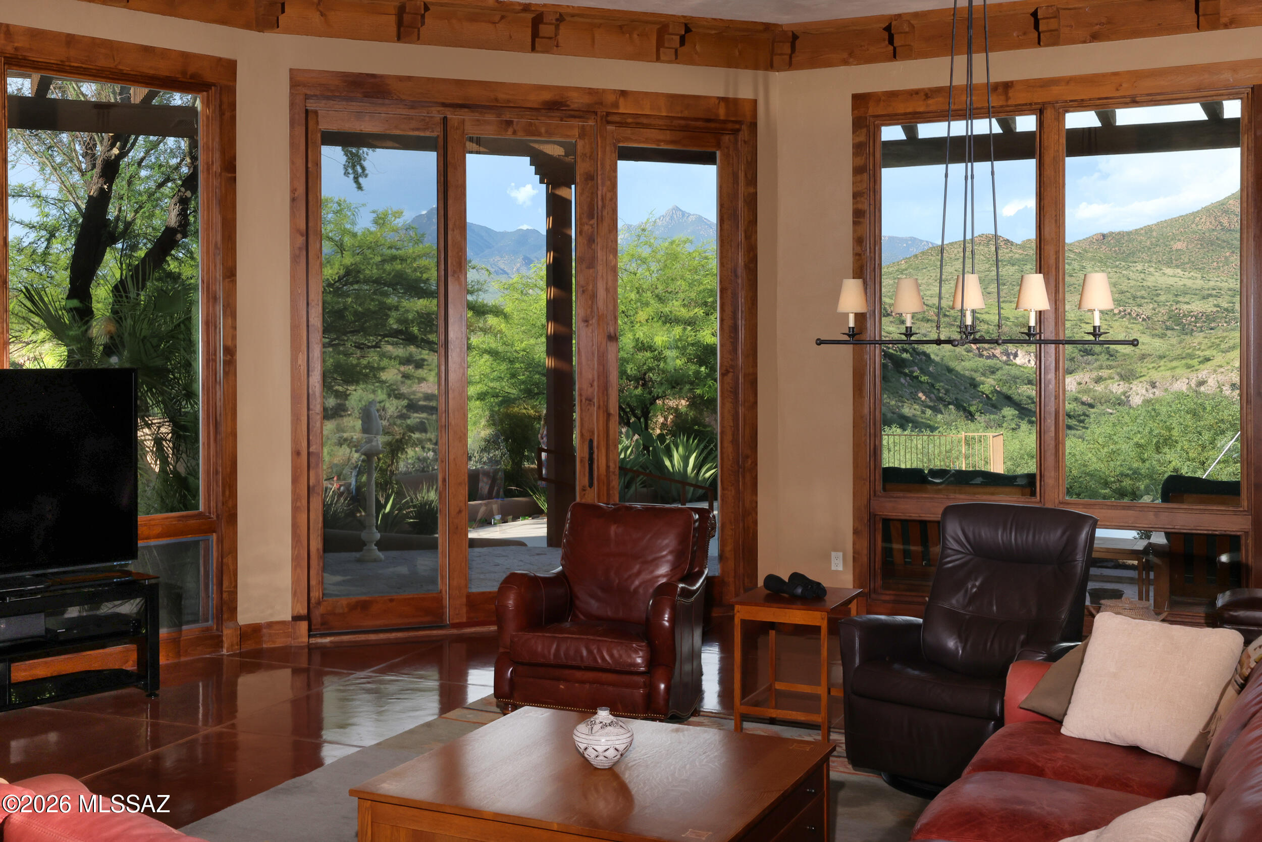 150 Canyon Pass Court Rio Rico, AZ 85648 - Photo 11 of 52 Greatroom with Mtn Views