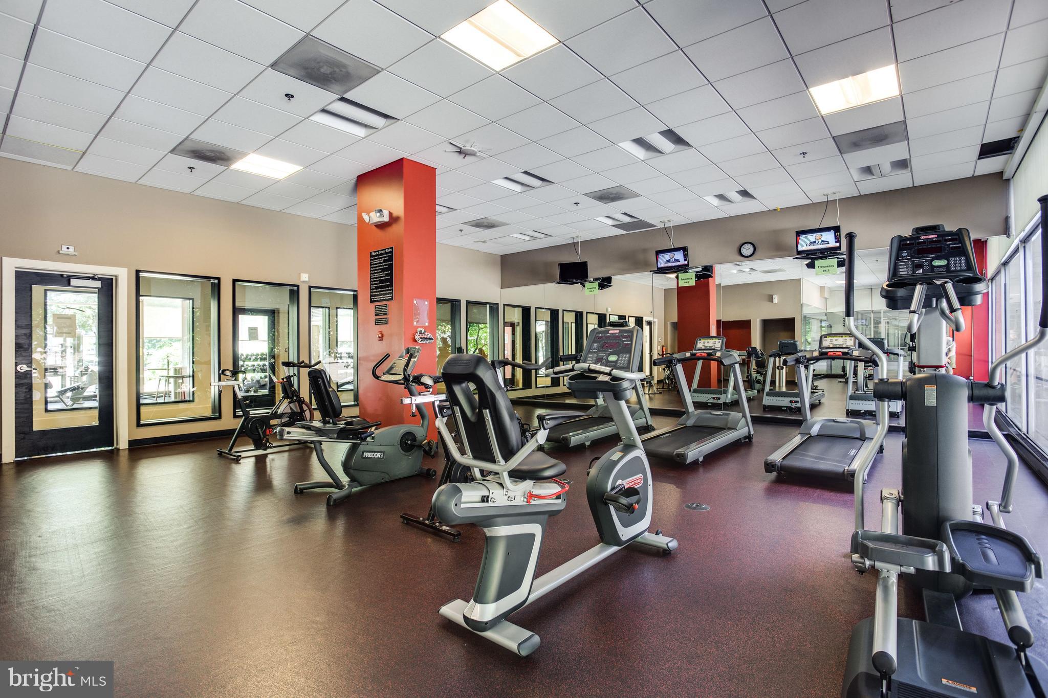 800 4th Street Southwest, Unit N111 Washington, DC 20024 - Photo 33 of 35 a view of a room with gym equipment