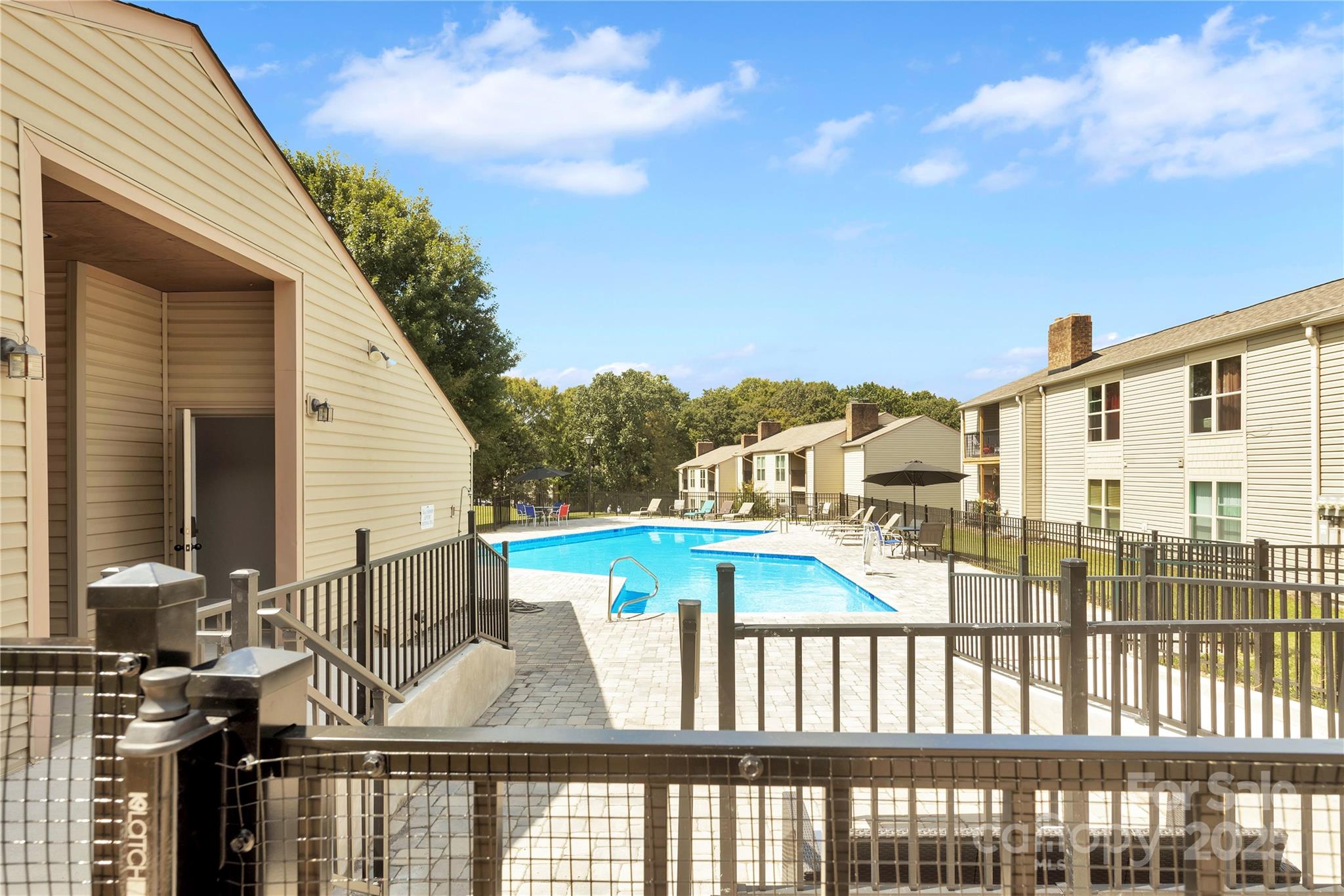 11014 Running Ridge Road Charlotte, NC 28226 - Photo 25 of 25 a view of a balcony with furniture