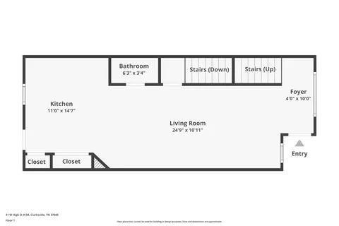 $284,900 | 41 High Street West, Unit D8, Clarksville, TN 37040