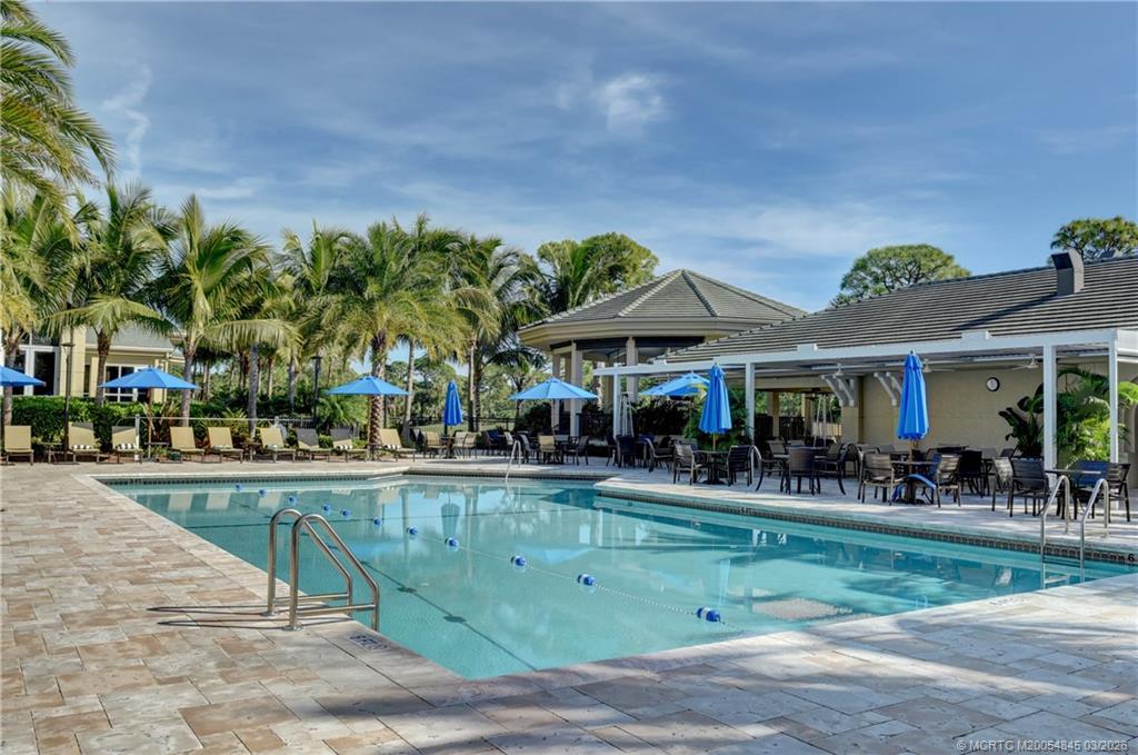 3510 Southeast Cambridge Drive Stuart, FL 34997 - Photo 37 of 38 Main pool at the Willoughby Golf Club