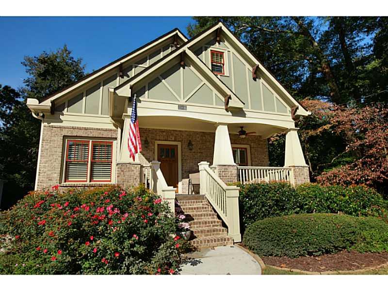 127 Harold Byrd Drive Decatur, GA 30030 - Photo 1 of 1 a front view of a house with a yard