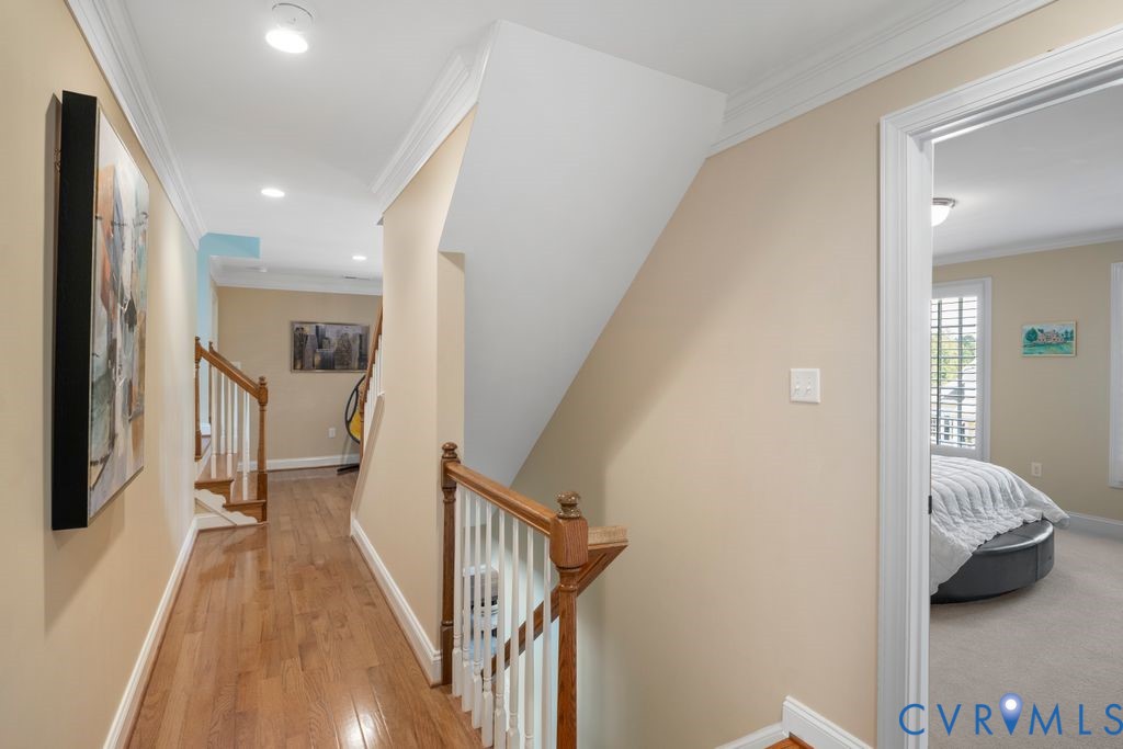 850 Elmslie Lane Manakin-Sabot, VA 23103 - Photo 33 of 48 a view of a hallway with a livingroom and furniture
