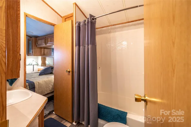 a view of a bathroom