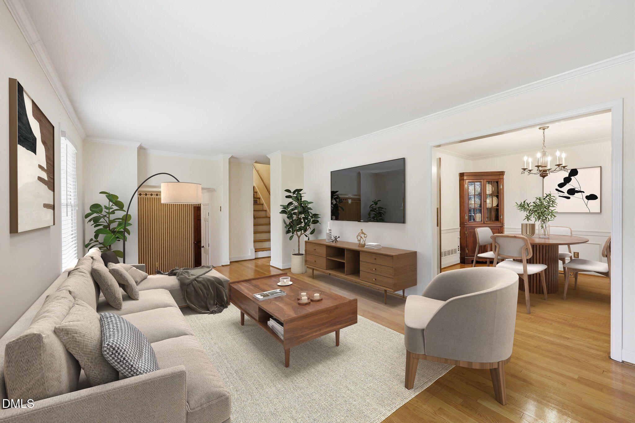 5004 Foxlair Court Raleigh, NC 27609 - Photo 23 of 54 53-web-or-mls-Family Room (MID-Century M