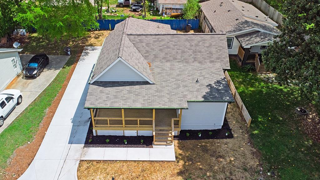 111 Ford Street Cartersville, GA 30120 - Photo 3 of 19 an aerial view of a house with a yard