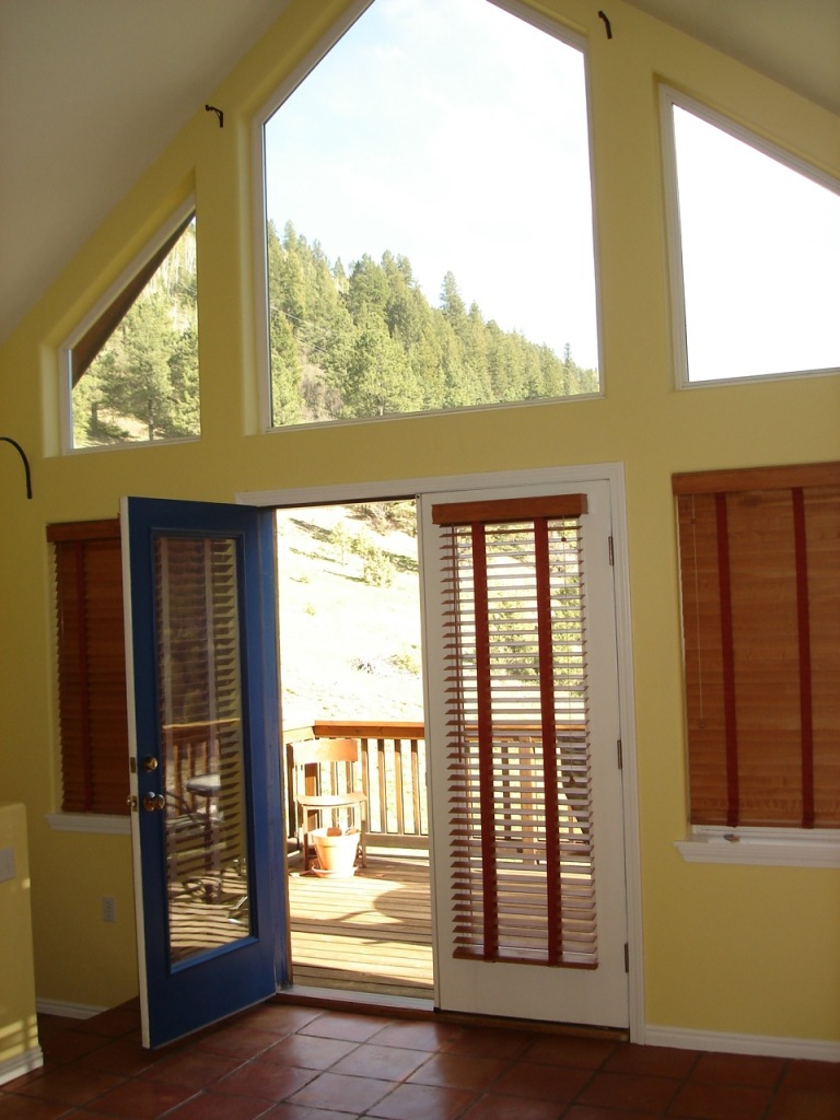 899 Two Rivers Drive Telluride, CO 81435 - Photo 7 of 12 Living Room looking out to deck