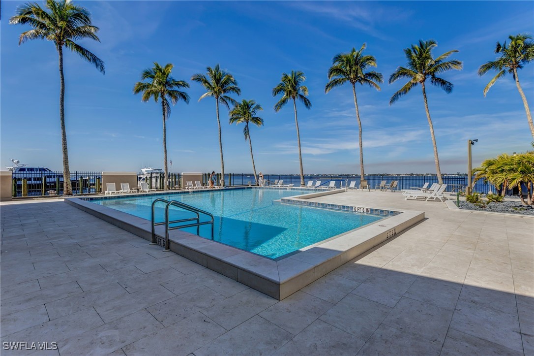 1910 Virginia Avenue, Unit 403 Fort Myers, FL 33901 - Photo 35 of 45 a view of outdoor space with seating area
