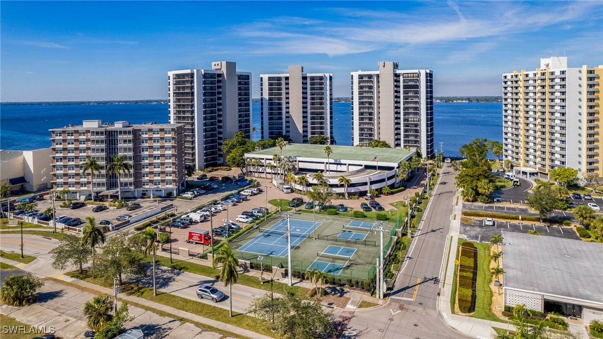 1910 Virginia Avenue, Unit 403 Fort Myers, FL 33901 - Photo 40 of 45 a city view with tall buildings